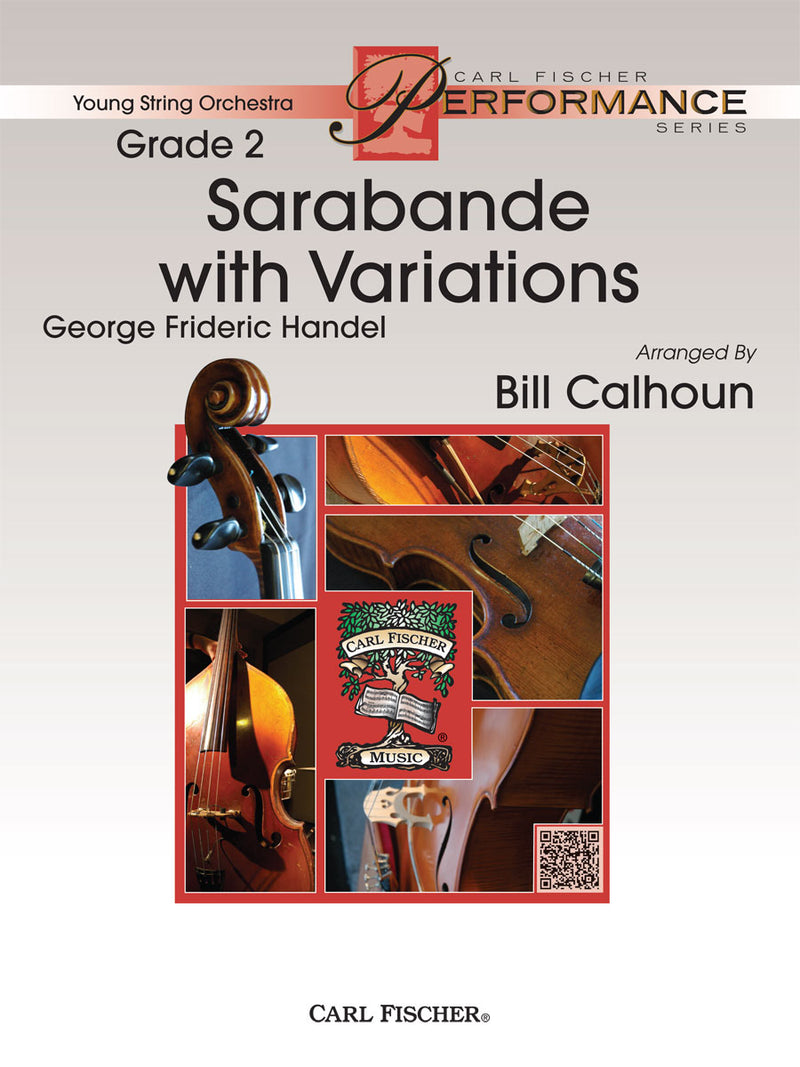 Sarabande with Variations (Score & Parts)