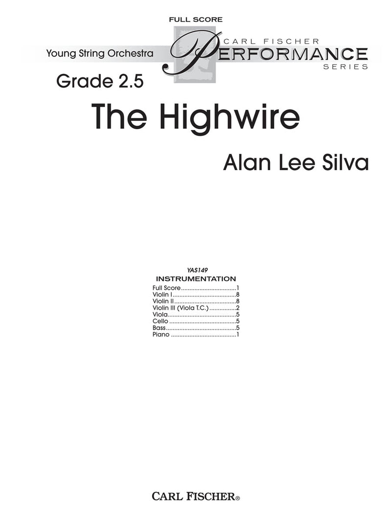 The Highwire (Study Score)