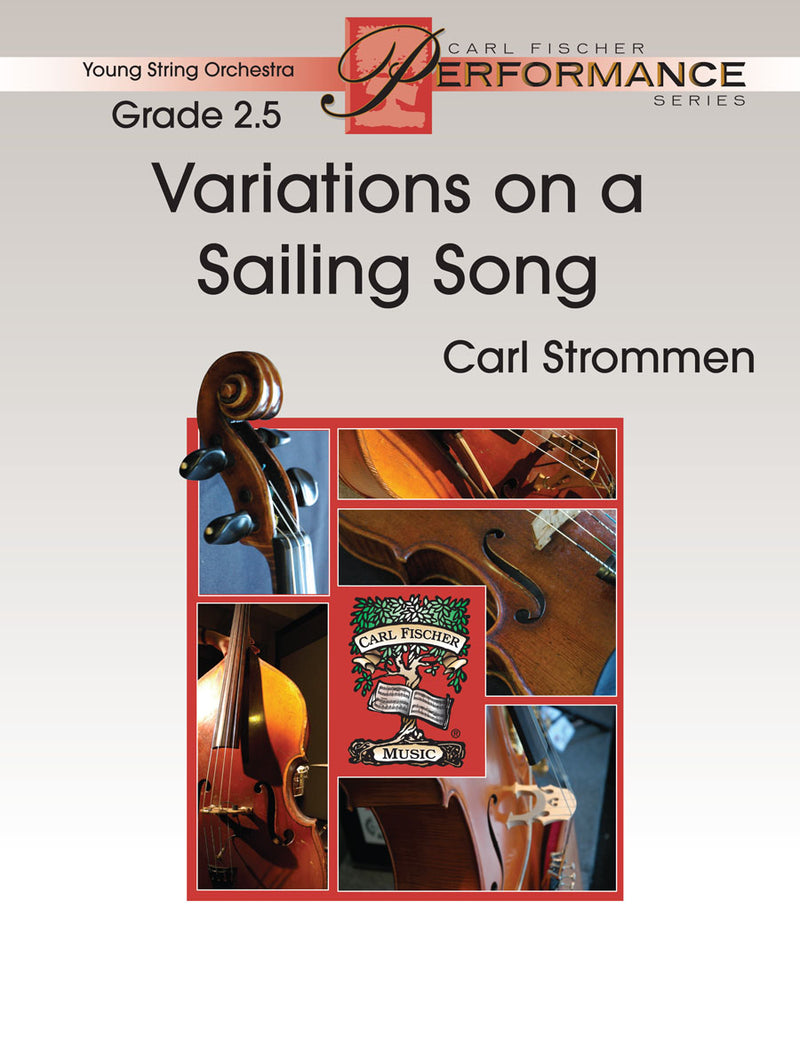 Variations On A Sailing Song, String Orchestra (Score & Parts)