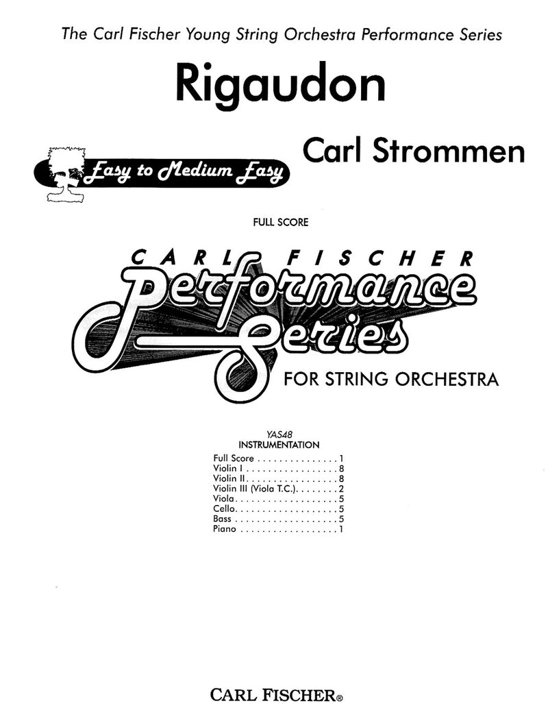 Rigaudon (Score Only)