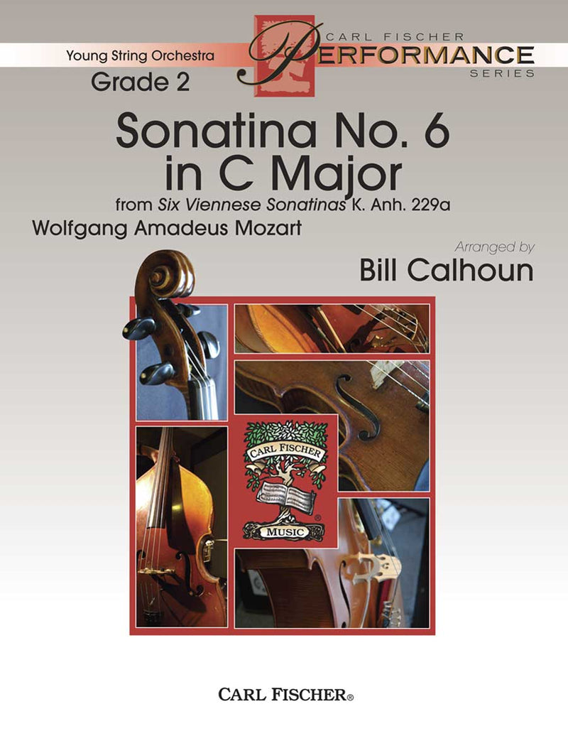 Sonatina No. 6 In C Major (Score & Parts)