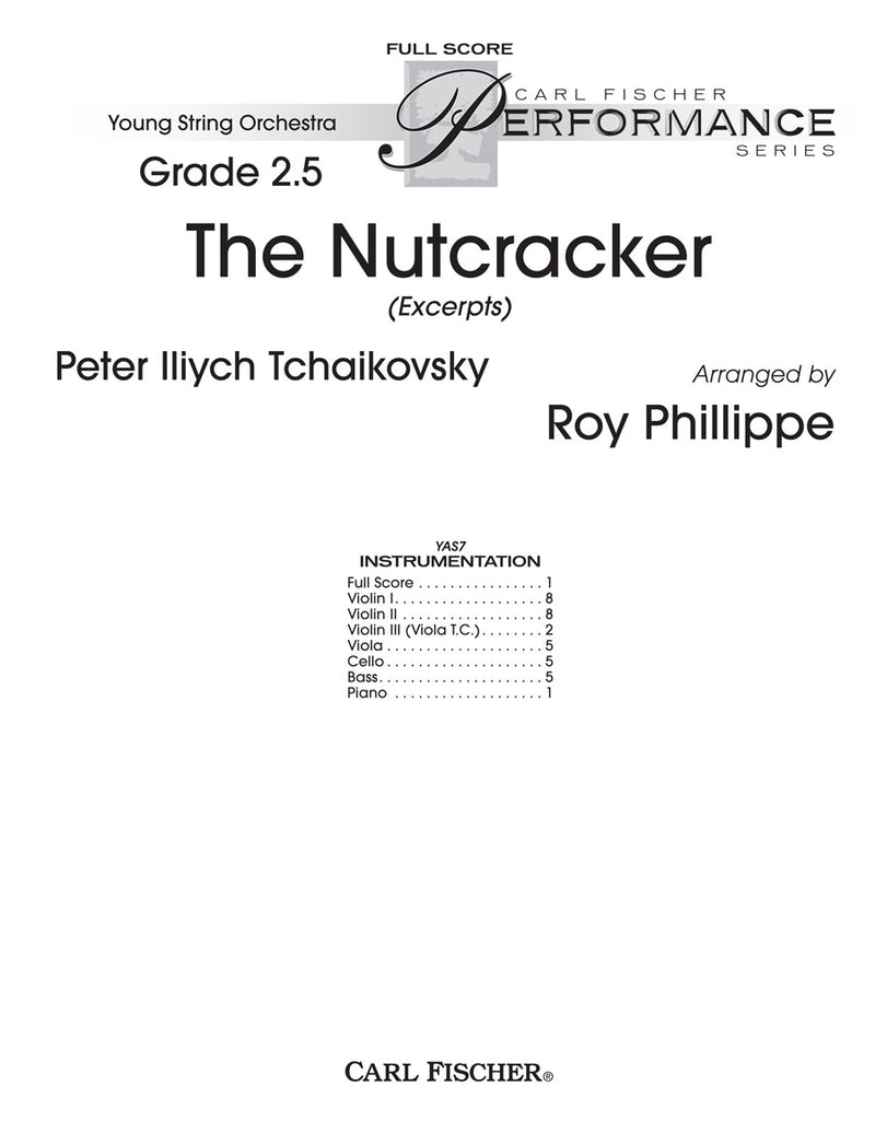 The Nutcracker, String Orchestra (Score Only)