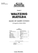 Waltzing Matilda (Score Only)