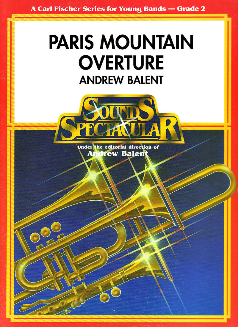 Paris Mountain Overture (Score & Parts)