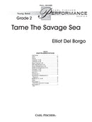 Tame The Savage Sea (Score Only)