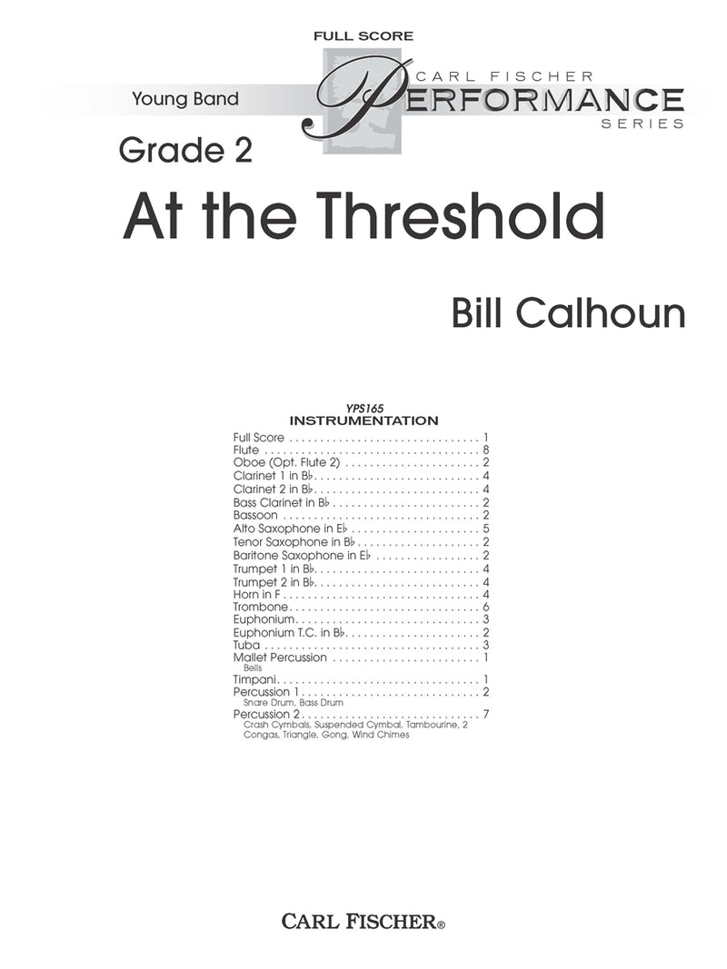 At the Threshold (Study Score)