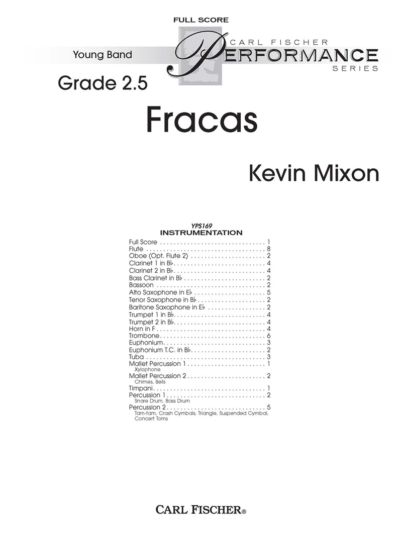 Fracas (Study Score)