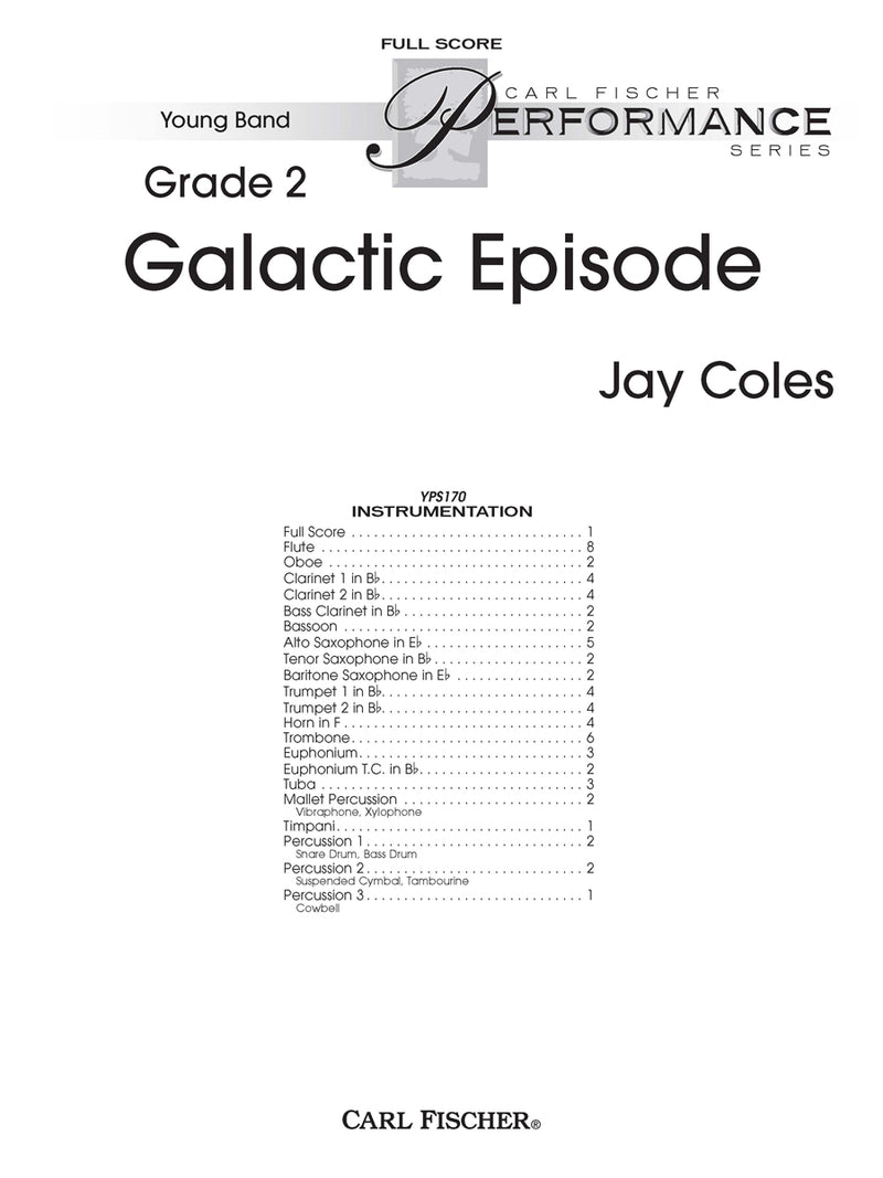 Galactic Episode (Study Score)