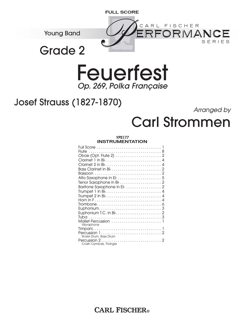 Feuerfest (Study Score)