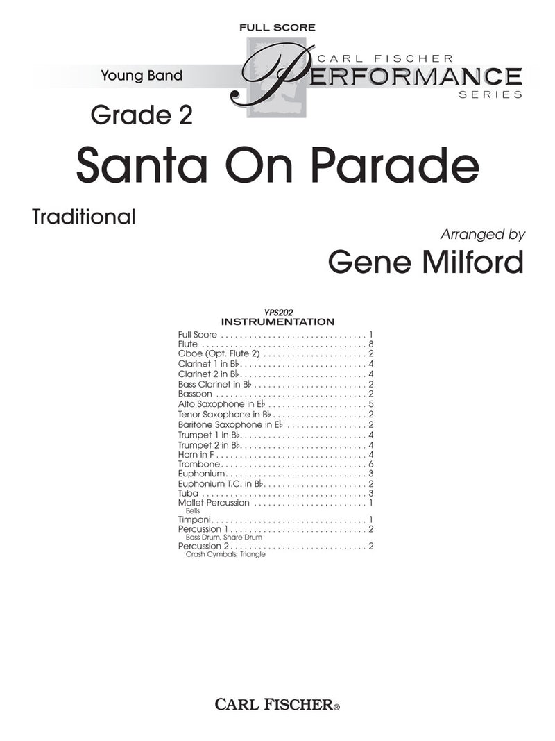 Santa on Parade (Score Only)
