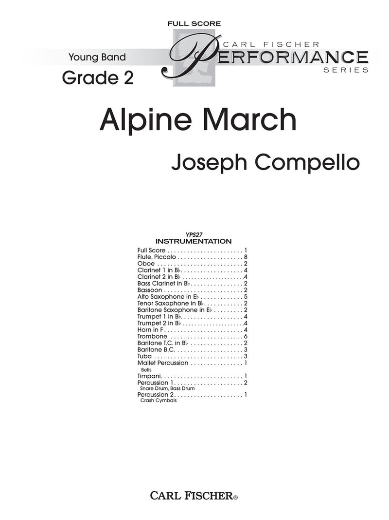 Alpine March (Score Only)