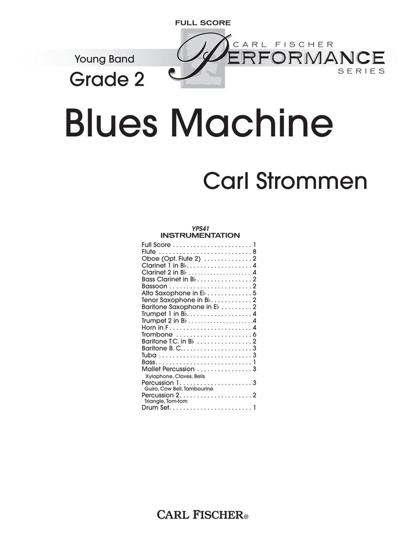 Blues Machine (Score Only)