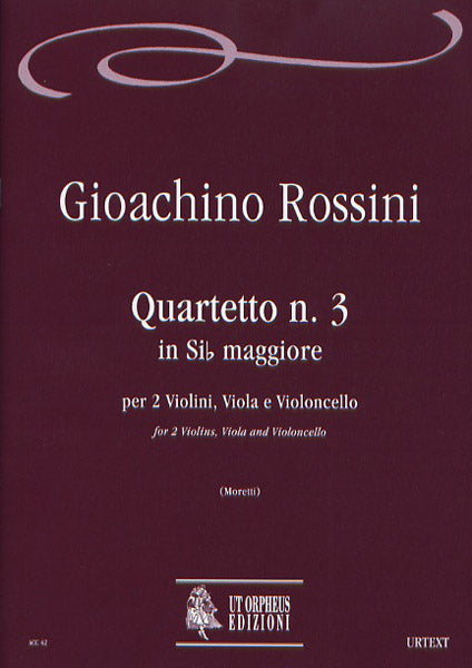 Quartetto N. 3 in Si bemolle maggiore