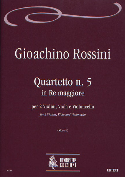 Quartetto N. 5 in Re maggiore