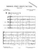Missa pro defunctis quinque vocum