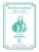 Andante Cantabile from String Quartet no. 1 in D major, op. 11