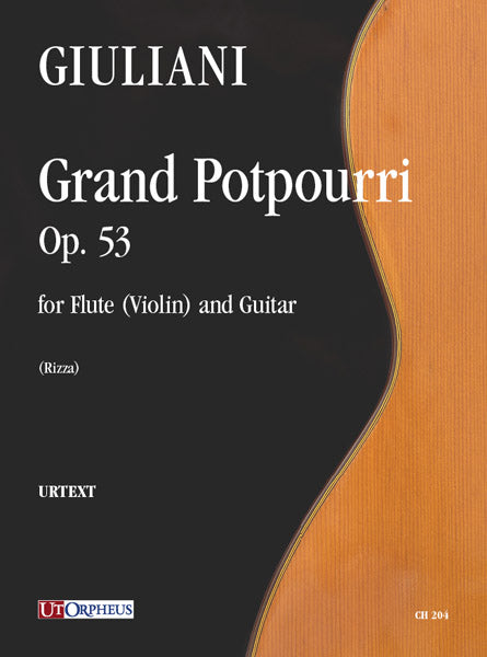 Grand Potpourri Opus 53 for Flute and Guitar