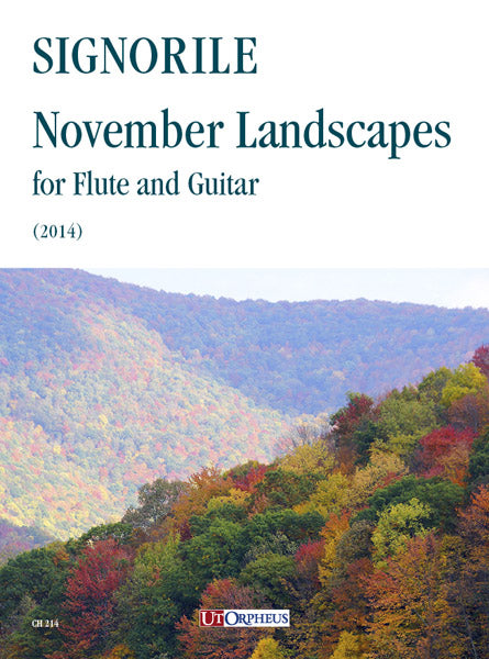 November Landscapes Per Flauto e Chitarra