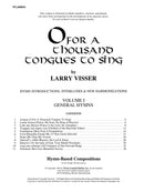 O For a Thousand Tongues to Sing