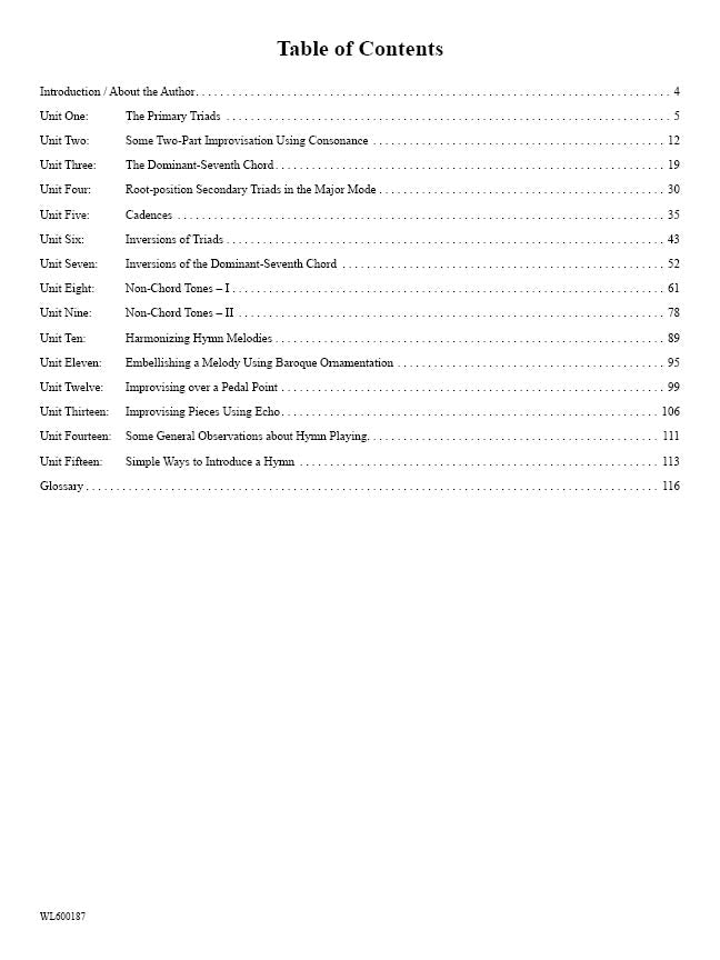 Improvising in Traditional 17th- and 18th-Century Harmonic Style, vol. 1