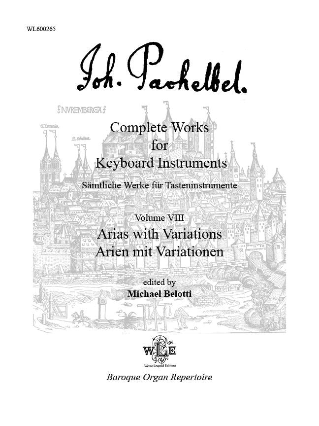 Complete works for keyboard instruments, vol. 8