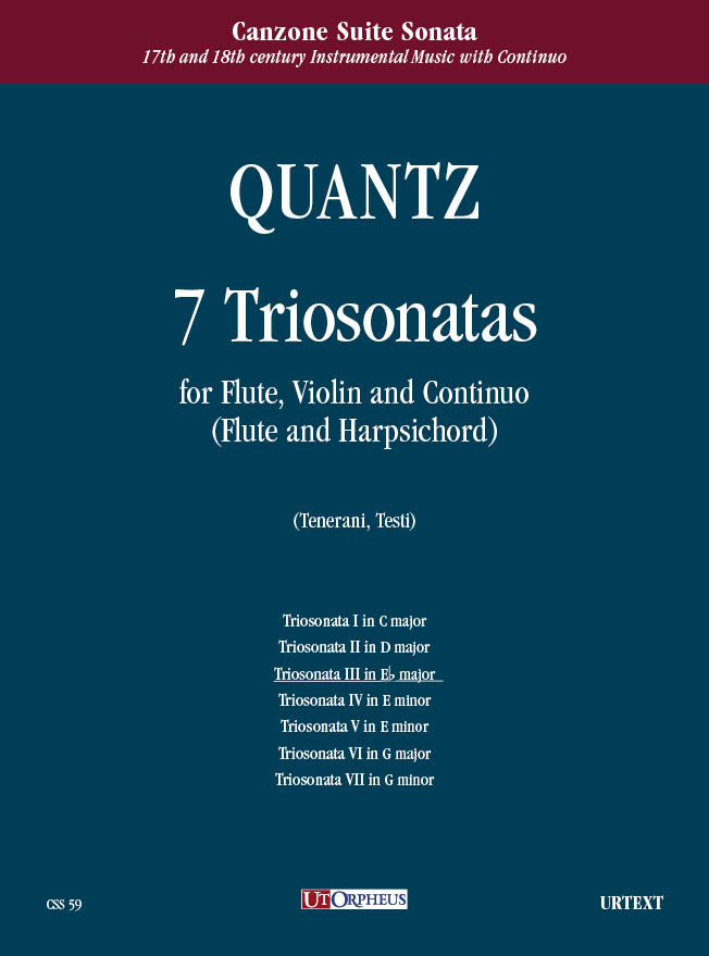 7 Triosonate - Triosonata III in Mi bemolle mag.