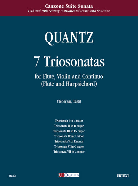 7 Triosonate - Triosonata V in Mi min.