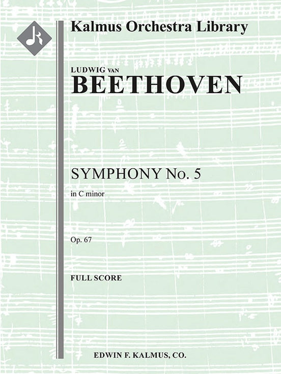 Symphony No. 5 in C minor, Op. 67（スコア）