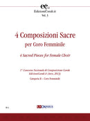 4 Composizioni Sacre per Coro Femminile