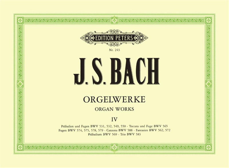Orgelwerke = Organ works, vol. 4