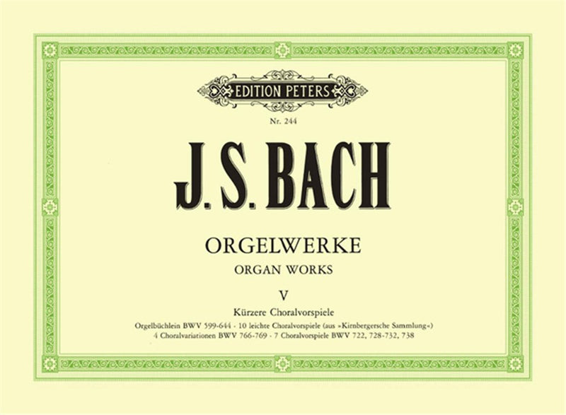 Orgelwerke = Organ works, vol. 5