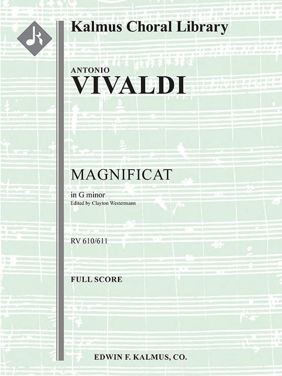 Magnificat in G minor, RV 610/611（スコア）