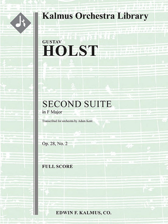 Second Suite in F, Op. 28（スコア）