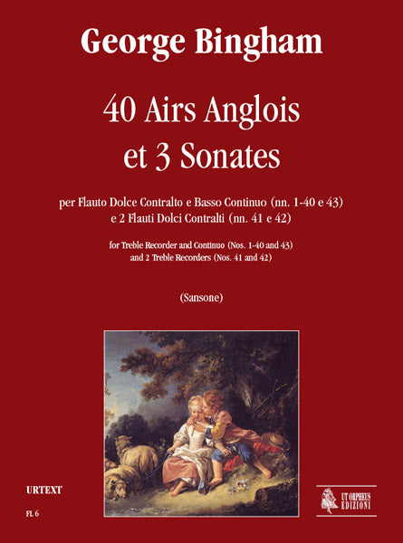 40 Airs Anglois 3 Sonatas