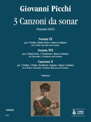 3 Canzoni da sonar