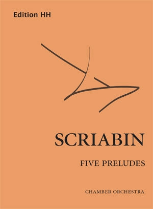Five Preludes op. 16 study score)