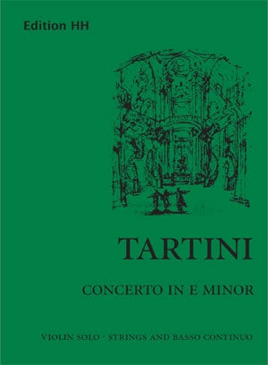 Concerto in E minor D.55 study score)