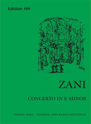 Concerto in E minor study score)