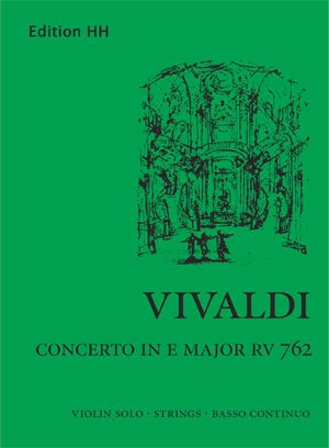 Concerto in E major RV 762 study score)