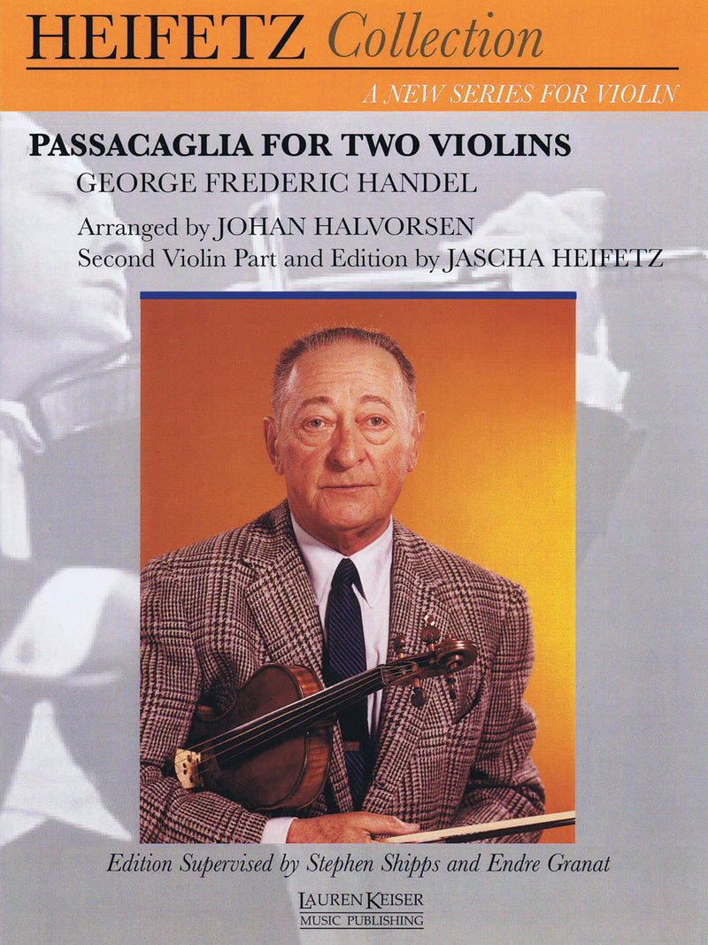 Passacaglia (Violin duet, ed. Jascha Heifetz)