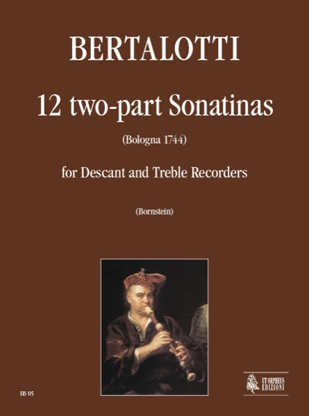 12 Two Part Sonatinas Descant and Treble Recorder