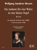 Ein Andante für eine Walze in eine kleine Orgel