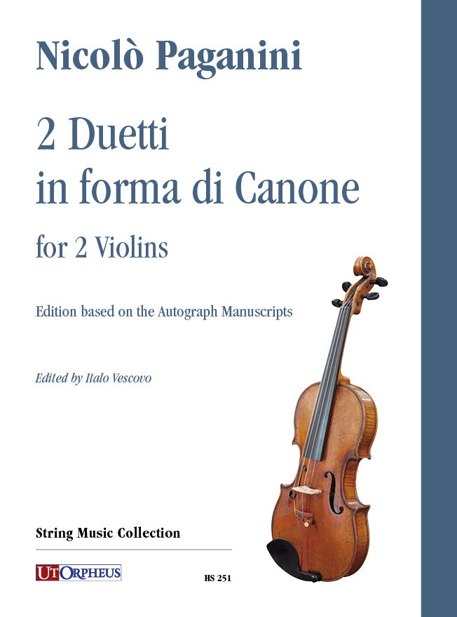 2 Duetti in forma di Canone per 2 Violini