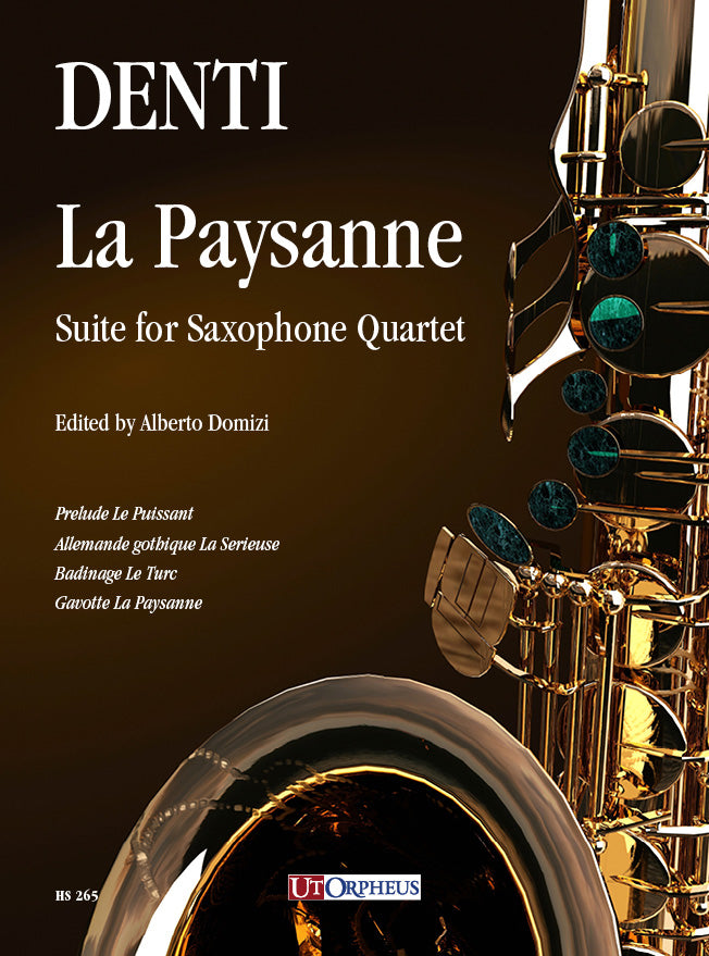 La Paysanne. Suite per Quartetto di Sassofoni