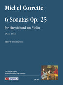 6 Sonate op. 25 per Clavicembalo e Violino