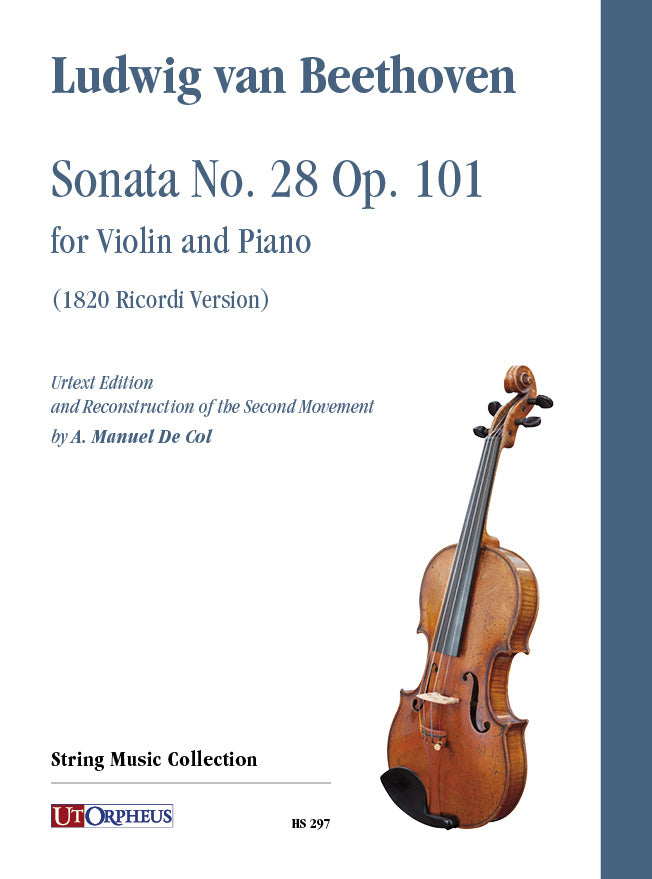 Sonata n. 28 op. 101 per Violino e Pianoforte