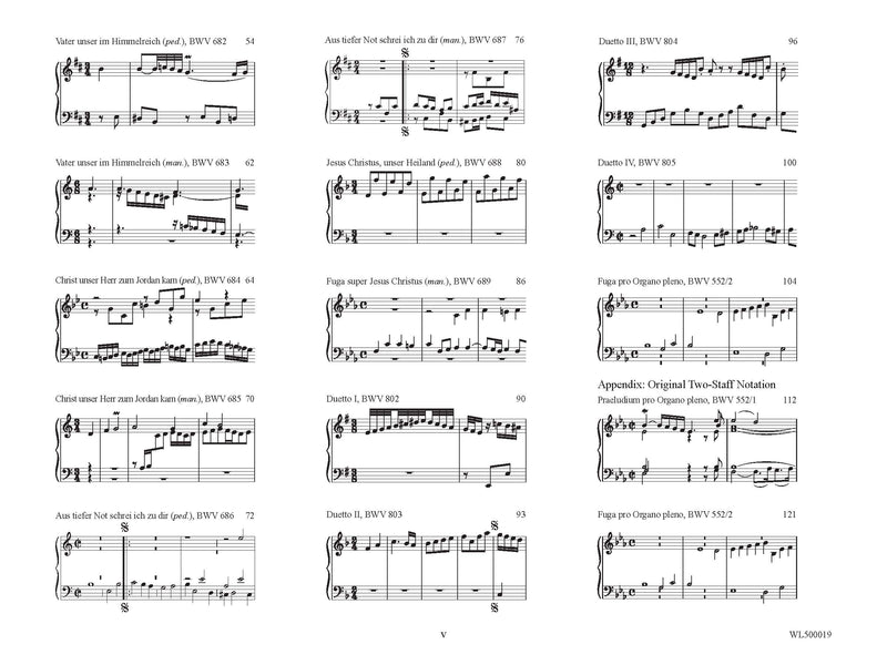 Complete organ works, Ser. 1, Vol. 8: Clavierübung III