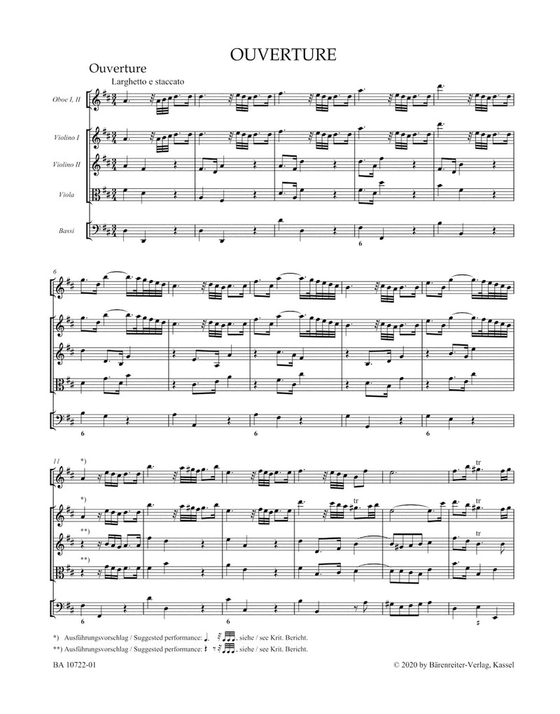 Song for St. Cecilia's Day (Ode for St. Cecilia's Day), HWV 76（Full score, 布装丁）