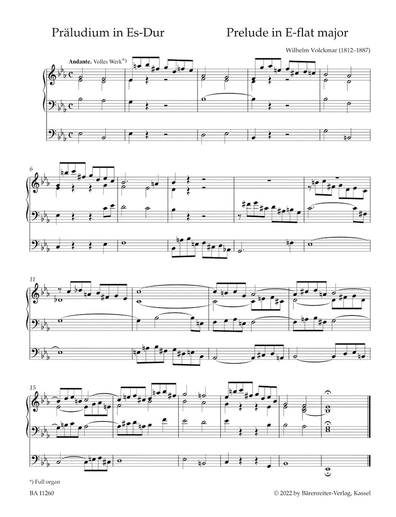 Festliche romantische Orgelmusik = Festive Romantic Organ Music: Easy preludes and postludes of the 19th century