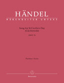 Song for St. Cecilia's Day (Ode for St. Cecilia's Day), HWV 76（Full score）